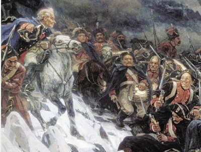 Переход армии А.В. Суворова через Альпы